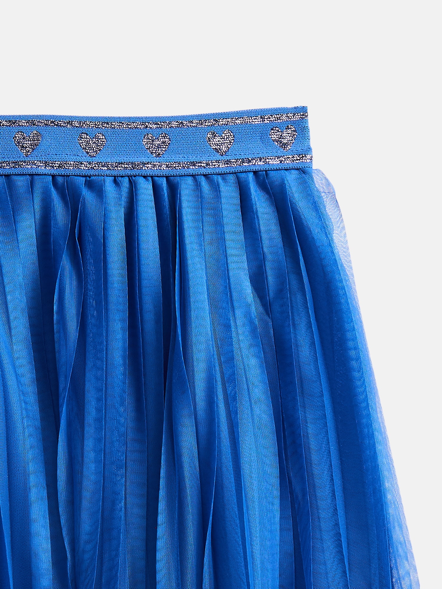 Wonder Nation Little Girls' Pleated Mesh Skirt, Sizes 4-10