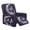 Moon and Floral Pattern, variant on HELLHERO Mandala Flower Print Recliner Slipcover-Stretch Soft Slip Reclining Chair Slipcovers Butterfly Print Recliner Lift Chair Covers with Storage Pockets Single-Seater