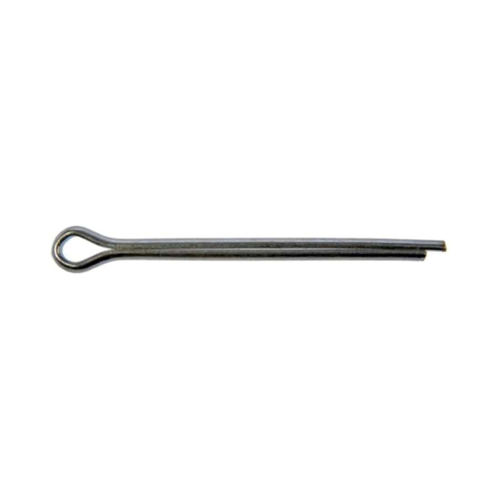 KarParts360 Cotter Pins | 100 Pieces | Natural/Zinc-Plated Finish | Steel Material | 1/8 Inches Diameter | Pins/Rings/Clips Fastener | Anchor Fastener Style