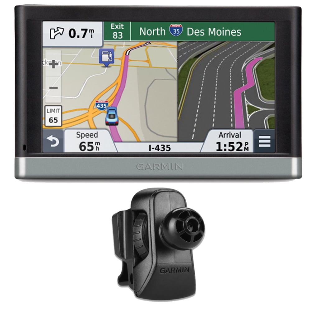 Garmin nuvi 2597LMT 5" Bluetooth GPS Navigation w/ Lifetime Maps Vent Mount  Bundle - Includes 5" GPS Navigation System, Air Vent Mount and Universal ...