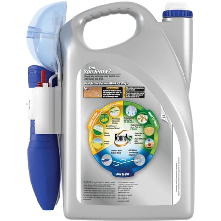 Dual Action Weed & Grass Killer Plus 4 Month Preventer with Sure Shot Wand, 1.33 gal.