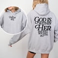 thumbnail image 2 of God Is Within Her She Will Not Fall Hoodie, Psalm 46:5 Coquette Christian Hoodie, Faith Sweatshirt for Women, Jesus Hoodie, Bible Verse Shirt, Christian Gift, 2 of 6