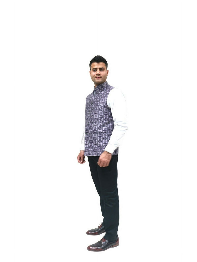 Luxe Jacquard Nehru Jacket for Men - Designer Formal Party Wear, Stylish Indian Wedding Vest Coat, XS to XXXL - Premium Men's Traditional & Designer Vest Coat/Jacket - Walmart.com Luxe Jacquard Nehru Jacket for Men - Designer Formal Party Wear, Stylish Indian Wedding Vest Coat, XS to XXXL - Premium Men's Traditional & Designer Vest Coat/Jacket - Walmart.com