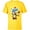 Yellow, variant on Marvel Spider-Man Miles Morales Have a Web-Slinging Birthday - Short Sleeve T-Shirt for Kids - Customized-White