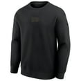 thumbnail image 4 of Men's Fanatics Black Philadelphia Flyers Authentic Pro Road Tri-Blend Sweatshirt, 4 of 7