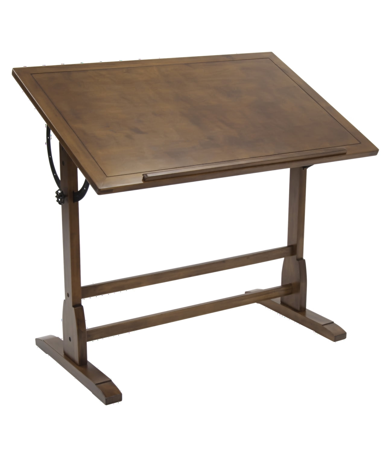 Offex Vintage Drafting Table 42" Rustic Oak