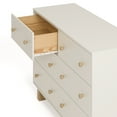 thumbnail image 3 of Storkcraft Texas 6 Drawer Dresser, Frosted Oat with Driftwood, 3 of 8