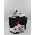 thumbnail image 1 of Nike Air Jordan 4 Rétro OG "Ciment Blanc" pour Hommes, 1 of 6