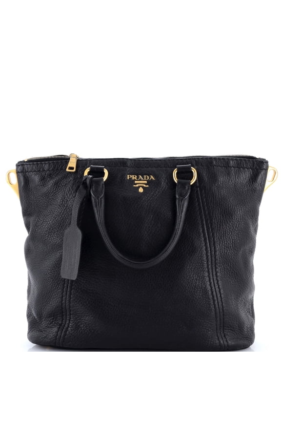 Pre-Owned Convertible Shopper Tote Vitello Daino Large By Rebag