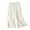 White, variant on Womens Pants Women's Spring Summer Solid Color Loose Leisure Retro Drawstring Frenulum Broad Leg Pants Capris