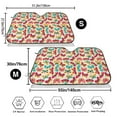 thumbnail image 3 of Fotbe Colorful Butterflies Car Windshield Sunshade | Sun Visor Protector Front Window Shade, Keeps Out UV Rays, Keeps Your Vehicle Cool-Small, 3 of 7