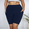 thumbnail image 4 of Comfy Shorts for Women, Shorts for Women Plus Size,High Waisted Yoga Shorts for Women - Seamless Athletic Gym Bottoms with Pockets for Sports and Daily Wear - for Workout Yoga and Outdoor Activities, 4 of 6