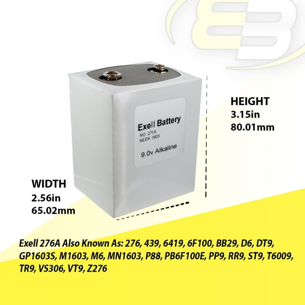 General Purpose 9V Batteries for Warehouse Employee Kitchens