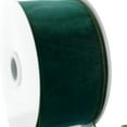 thumbnail image 1 of Ribbon Traditions 7/8" Wired Sheer Organza Ribbon Hunter Green 50 Yards, 1 of 4