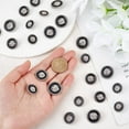 thumbnail image 6 of 24pcs Metal Blazer Button 3 Size Antique Lion Buttons Single Hole Sewing Buttons Black Golden Shank Buttons, 6 of 9