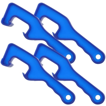 NIAIZEK 4-Piece Plastic Bucket Pail Opener Tool Set Easy Grip for Household and Industrial Use