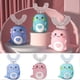 thumbnail image 2 of Children's U-shaped Electric Toothbrush With Cute Cartoon Animals, Silicone Bristles, Blue, Suitable For 2-6 Years Old, 2 of 5