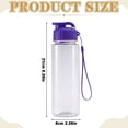 thumbnail image 4 of Anewi Plastic Water Bottles with Carry Handle Top Lid and Lanyard Reusable Leak Proof Bottle for Gym Travel 1PC Multiple Colors Available Sports Accessories, 4 of 8