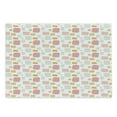 thumbnail image 1 of Abstract Cutting Board, Continuous Sketchy Shapes Pastel Tones Illustration, Decorative Tempered Glass Cutting and Serving Board, in 3 Sizes, by Ambesonne, 1 of 2