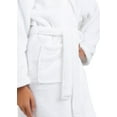 thumbnail image 3 of BC BARE COTTON Kids Microfiber Fleece Hooded Robe - Boys - White - XXLarge, 3 of 5