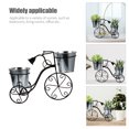 thumbnail image 4 of GOOHOCHY 1pc hierro arte bicicleta planta soporte exquisito maceta maceta forma de planta plantas, 4 of 8
