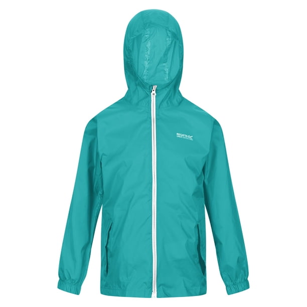 Regatta - Chaqueta Impermeable Modelo Pack It Jacket III para Niños/Niñas (Turquesa)