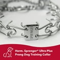 thumbnail image 3 of Herm Sprenger Ultra-Plus Prong Dog Training Collar, Chrome, 3.0 mm x 18" Neck Size; 20" Chain Length, 3 of 8