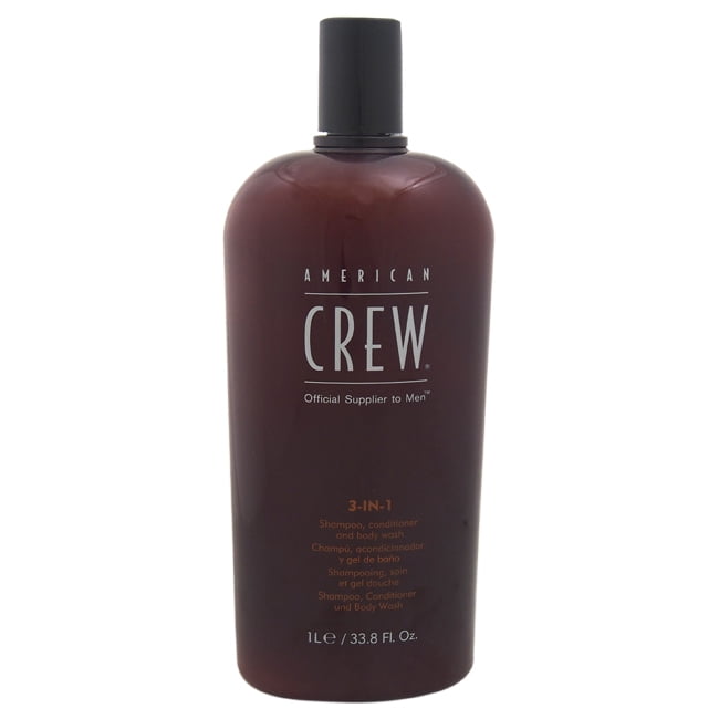 American Crew 3 In 1 Shampoo, Conditioner and Body Wash 33.8 oz