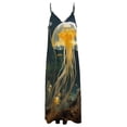 thumbnail image 4 of Jellyfish Ocean Style Sleeveless Dress Women's Luxury Party Dress Birthday Dresses for Women, 4 of 7
