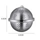 thumbnail image 2 of Tea Strainer Mesh Tea Filter Spice Ball with Chain 304 Stainless Steel Infuser, 2 of 11