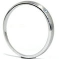 thumbnail image 3 of Pompeii Diamond Brushed Promise Ring 14K White Gold (G/H,SI2-I1), 3 of 3