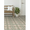 thumbnail image 3 of FloorPops Lillium Green Peel and Stick Floor Tiles, 3 of 8