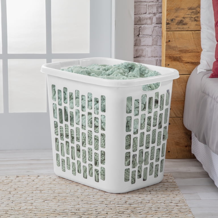 Easy Carry Plastic Laundry Hamper with Handles photo 5