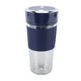 thumbnail image 3 of Taza exprimidora eléctrica, batería de 300ml, 1200mAh, operación con 1 tecla, carga USB, licuadora portátil de mano para oficina, hogar, viajes, azul, 3 of 14