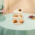 thumbnail image 4 of Three-Tier Detachable Plastic Cake Stand, Multi-Layer Display for Weddings, Birthdays, and Family Gatherings, Easy Assembly and Storage, 4 of 6