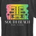 thumbnail image 3 of Instant Message - South Beach Florida  - Women's Short Sleeve Graphic T-Shirt, 3 of 6