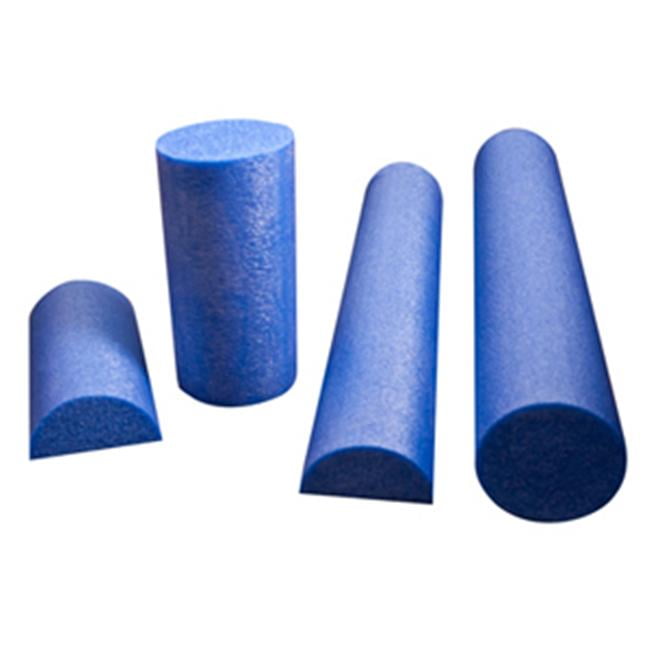 Photo 1 of CanDo 6 x 36 Half-Round Foam Roller, Blue