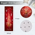 thumbnail image 6 of Christmas Bath Mat, Christmas Bathroom Decor, Red Bathroom Rugs, Extra Soft and Absorbent Microfiber Cute Holiday Decorative Bath Rugs Non-Slip Machine Washable, 6 of 7