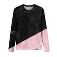 thumbnail image 4 of Pompotops T-shirt Décontracté Imprimé pour Femmes, Col Rond, Manches Longues, Liquidation, 4 of 4