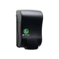 thumbnail image 3 of San Jamar SF900REBK 900 mL 5.5 in. x 4.5 in. x 9.25 in. ecoLogic Rely Manual Foam Soap and Sanitizer Dispenser - Black, 3 of 4