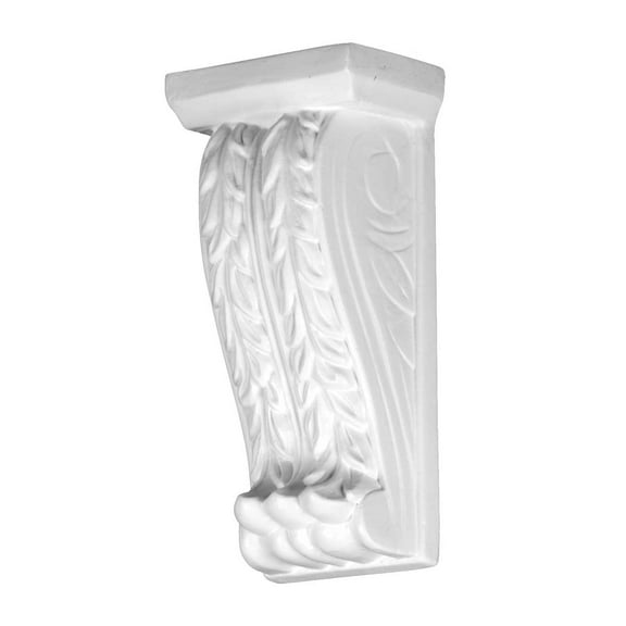 White Urethane Victorian Fireplace Wall Corbel  | Renovator's Supply