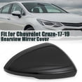 thumbnail image 2 of Bgsha Rearview Mirror Cover Cap Shell Housing Black For Chevrolet For Cruze 2017-2019, 2 of 3