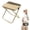 Khaki, variant on 2026 New Foldable Backpack Stool for Adults, 265 Lbs Capacity Portable Folding Sling Bag Stool for Camping Hiking Picnic Fishing Travel