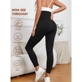 thumbnail image 5 of Athlemo Maternity Leggings with Over Bump Support High Waist Pregnancy Activewear Pants, 5 of 6