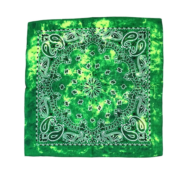 Pañuelo pequeño Sonducket hecho a Mano pañuelo para la cabeza pañuelos transpirables Verde