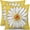 Yellow, variant on Spring Daisy Pillow Covers 18x18 Set of 2 Cute Floral Yellow Summer Outdoor Decorative Throw Pillows Farmhouse Flower Pillowcases Linen Cushion Case Decor for Home Sofa Couch Bed