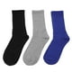 thumbnail image 1 of WORGEOUS 3 pares de calcetines altos para hombre, calcetines deportivos para correr, calcetines de algodón de corte alto para senderismo y ciclismo, 1 of 8
