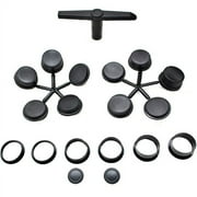 Biltek 4x Car Window Automatic Power Kit Electric Roll Up Compatible with Buick / Chrysler LeSabre Regal 200 300 Raider RVR