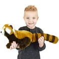 thumbnail image 3 of Raja the Red Panda | 1 1/2 Foot (Including Tail Measurement!) Large Red Panda Stuffed Animal Plush | By TigerHart Toys, 3 of 6