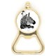 thumbnail image 1 of Abrelatas de acero inoxidable estilo tropical Zebra, 1 of 3